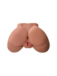 Masturbador Perfect Ass Doble Orificio Caramel Skin