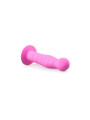 Dildo con Ventosa de Silicona - Rosa