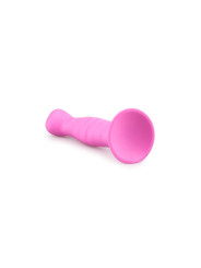 Dildo con Ventosa de Silicona - Rosa