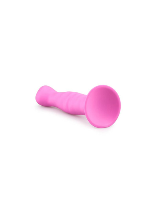 Dildo con Ventosa de Silicona - Rosa