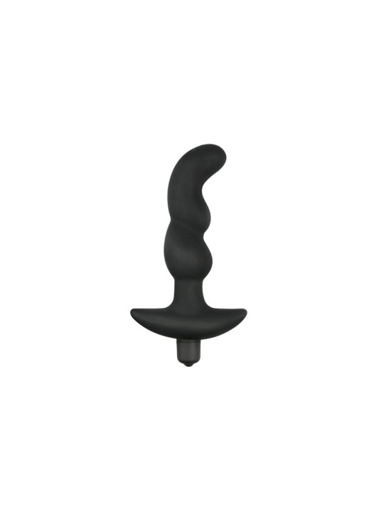 Vibrador Prostático Silicona Negro