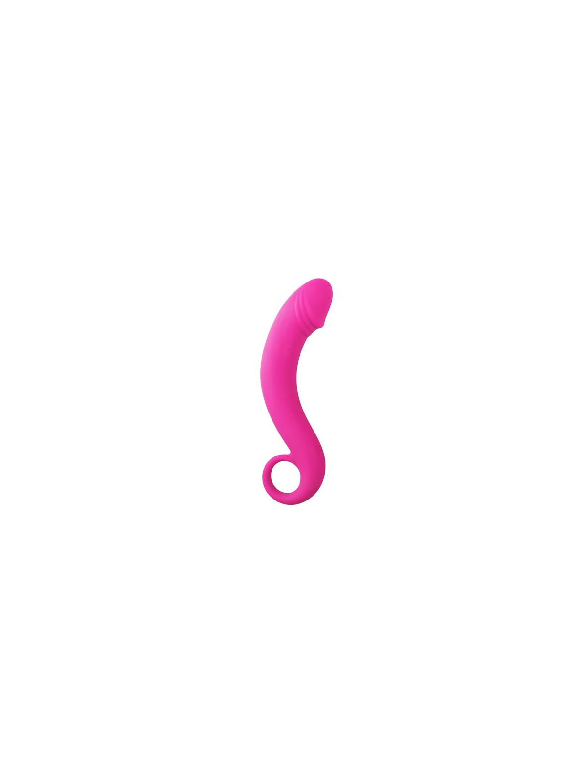 Dildo Rosa Silicona - Próstata