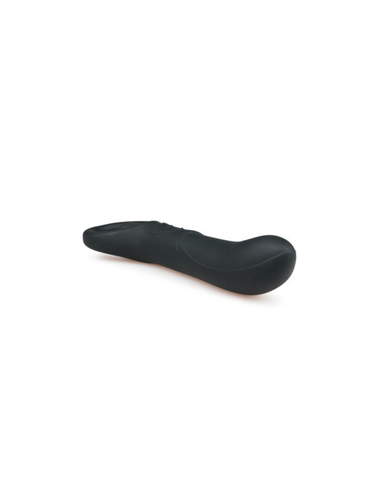 Vibrador Anal Silicona - Negro