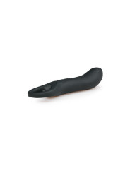 Vibrador Anal Silicona - Negro