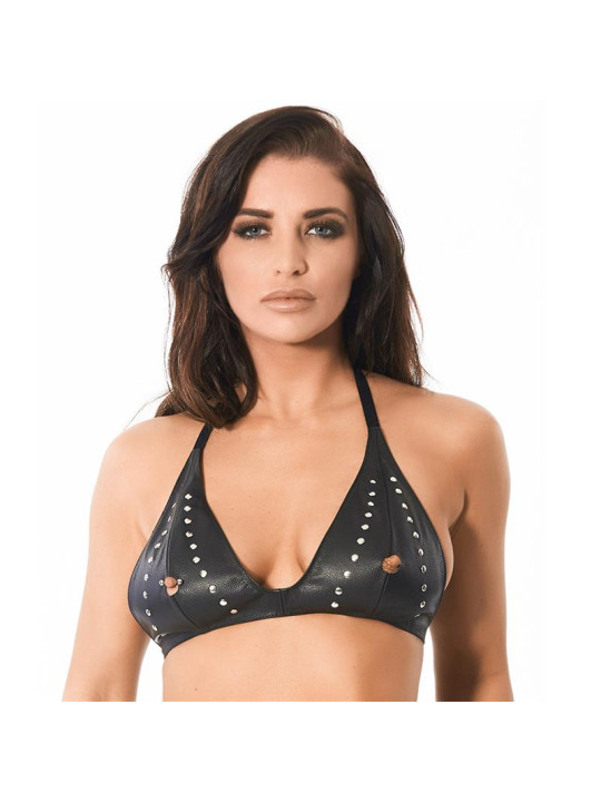 Sujetador Cuero Talla Única