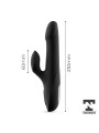 Squidy Vibrador Función de Movimiento Up and Down y Bolas Rotadoras USB Silicona