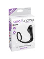 Estimulador Anal Ass-Gasm Cockring Plug - Color Negro