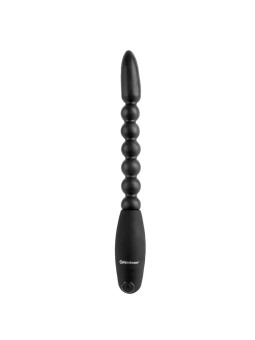 Bolas Anales con Vibración Flexa Pleaser Negro