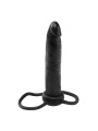 Dildo Anal Double Trouble - Color Negro