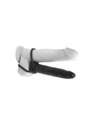 Dildo Anal Double Trouble - Color Negro