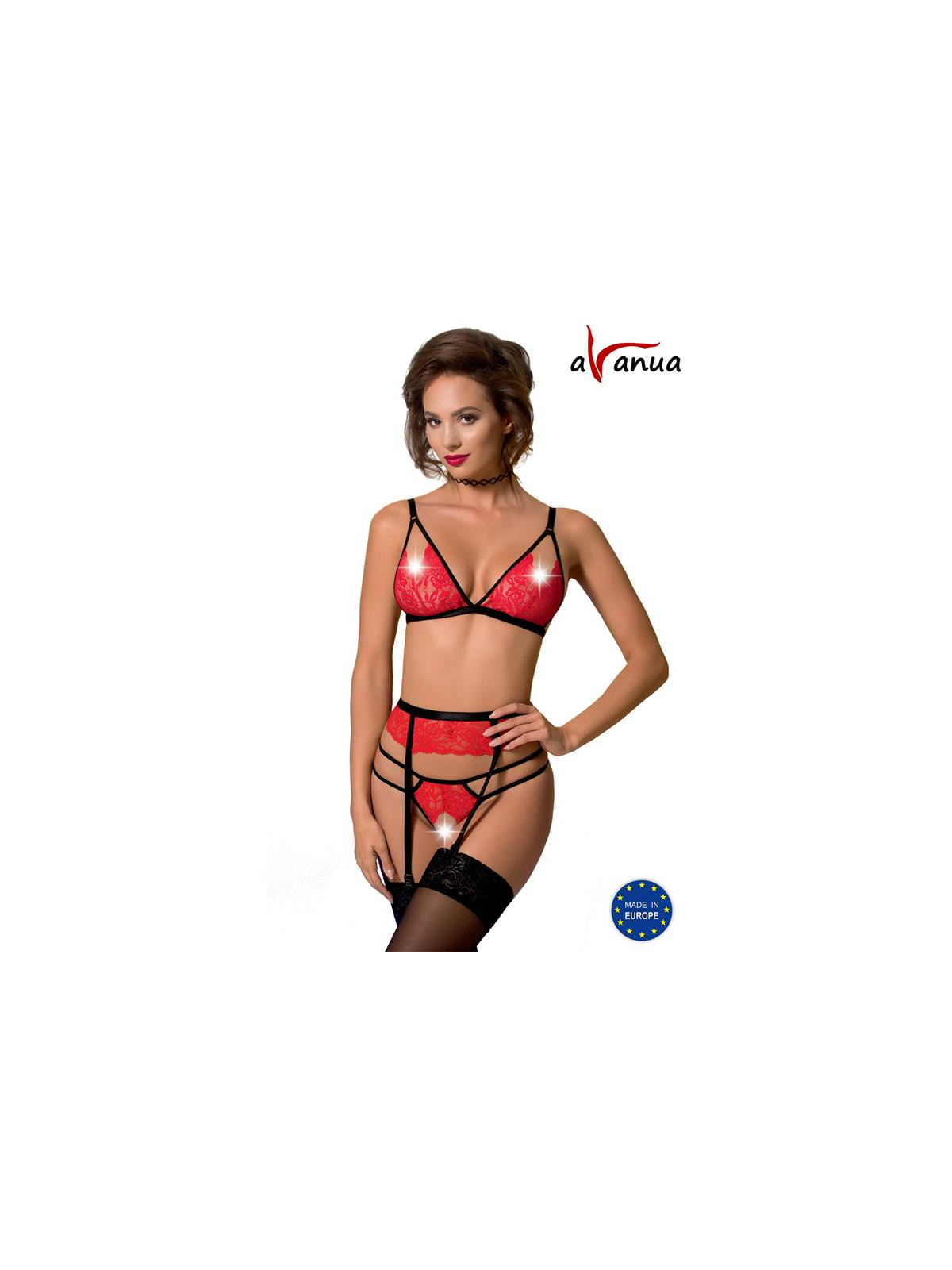 SALOME Set Rojo/Negro