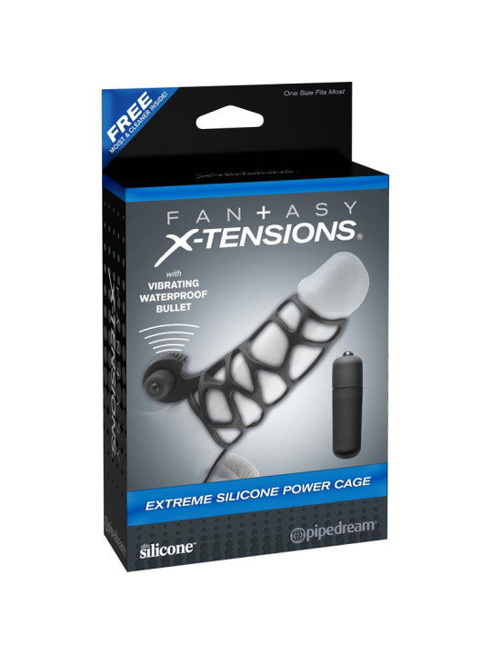 Fantasy X-tensions Correa de penes Extreme - Color Negro