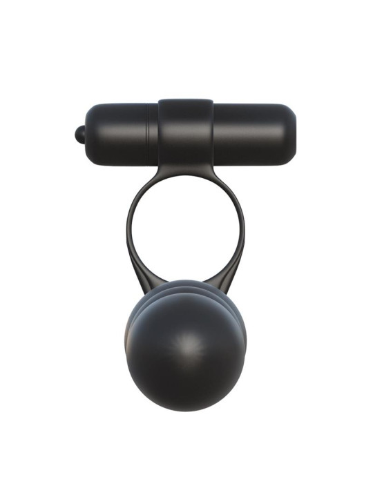 Fantasy C-Ringz Anillo Doble Penetrador Flexible Negro