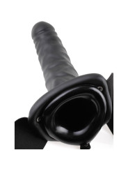 Fetish Fantasy Series Arnés Vibrador Hueco de 20 cm Negro