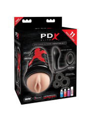 PDX Elite Kit Masturbador Vibrador Ass-Gasm