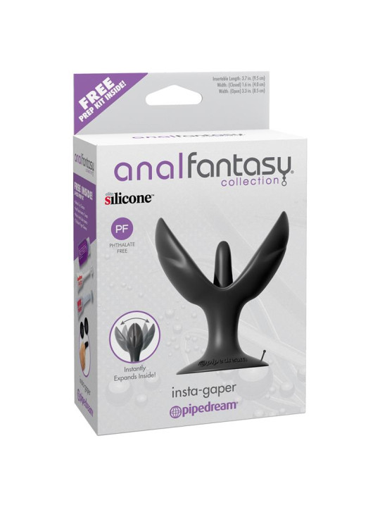 Anal Fantasy Collection Insta-Gaper - Color Negro