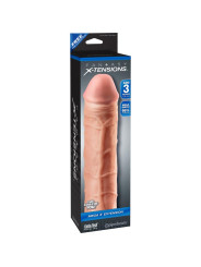 Fantasy X-tensions Mega 7,6 cm Extensión de Pene - Color natural