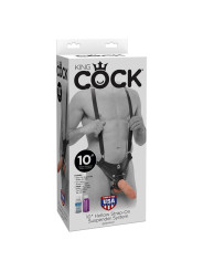 Arnés con Tirantes y Dildo Hueco 10