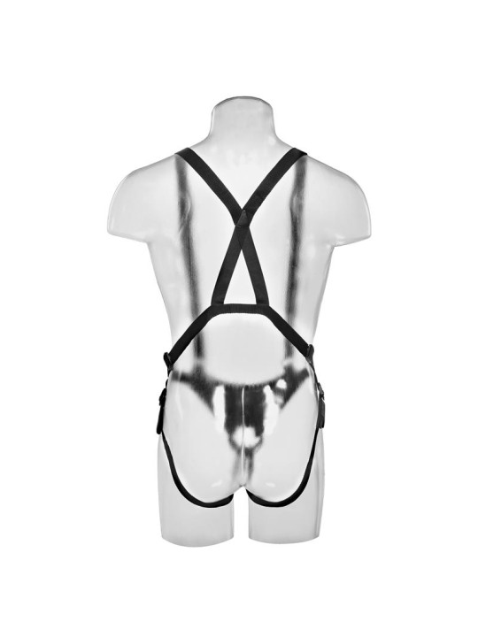 Arnés con Tirantes y Dildo Hueco 10