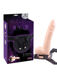 Arnés con Dildo 8.5 James Deen Silicona Natural