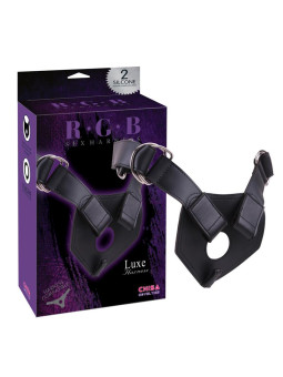 Arnés Luxe Silicona Negro