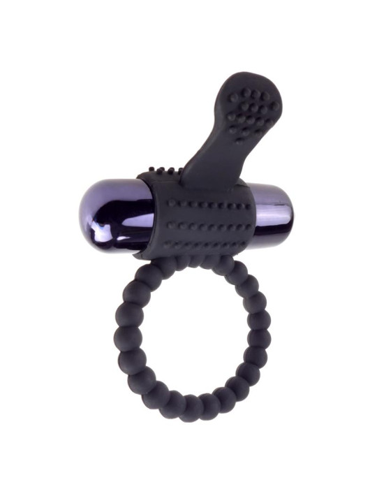 Fantasy C-Ringz Super Anillo Vibrador de Silicona Negro