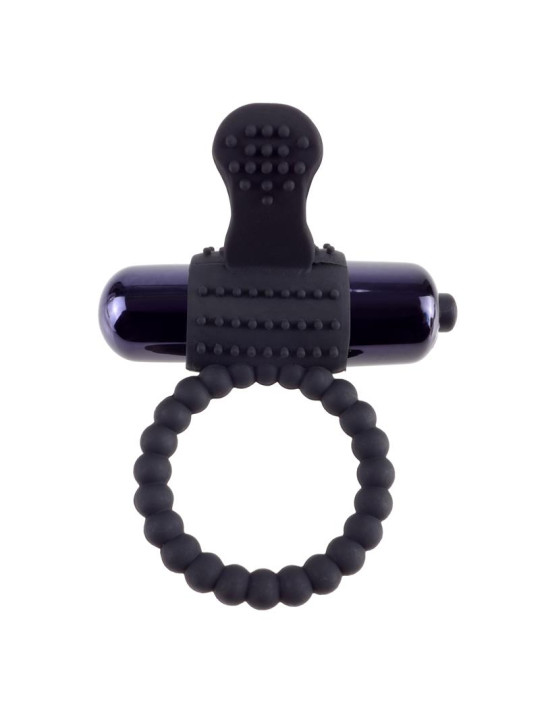 Fantasy C-Ringz Super Anillo Vibrador de Silicona Negro