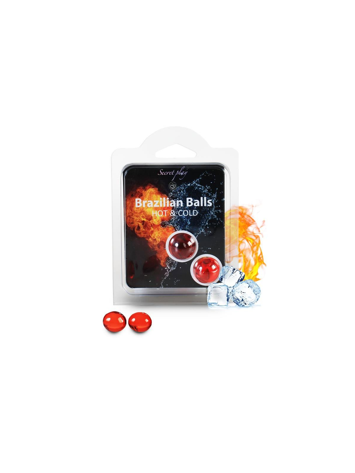 Secret Play Set 2 Brazilian Balls Efecto Hot & Cold