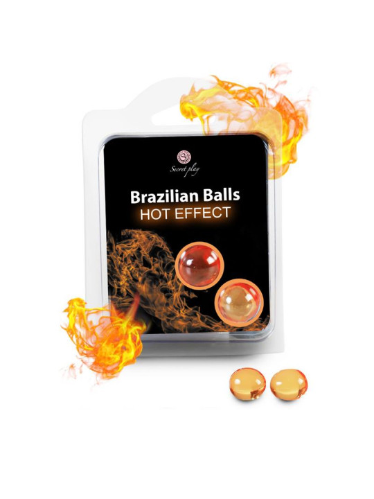 Secret Play Set 2 Brazilian Balls Efecto Calor