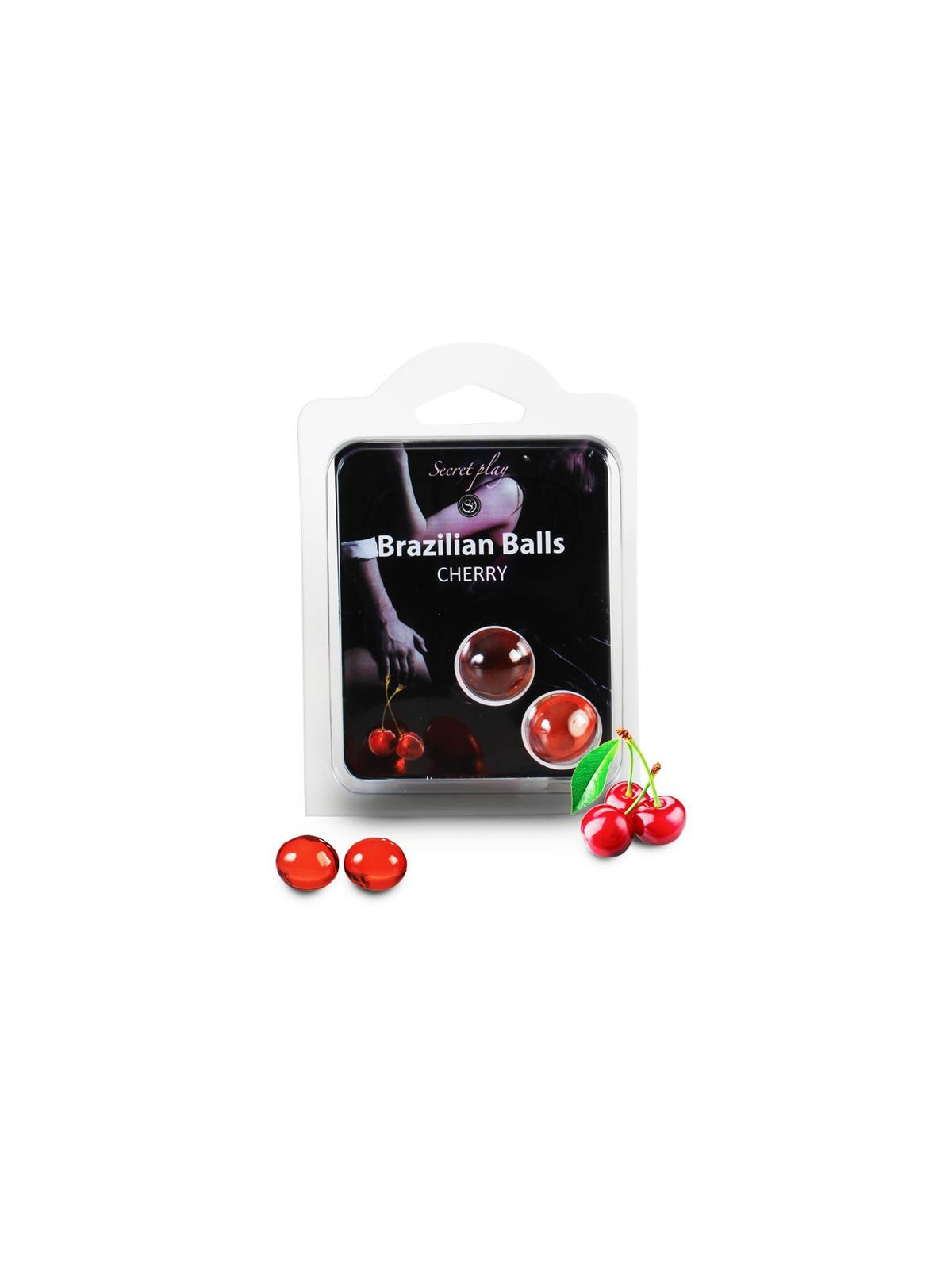 Secret Play Set 2 Brazilian Balls Aroma Cereza