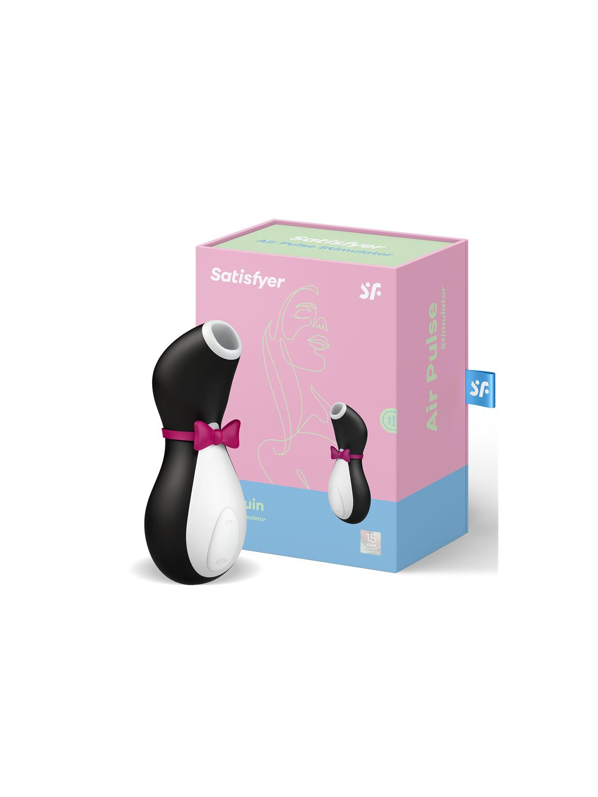 Satisfyer Succionador de Clítoris Pro Penguin Next Gen Nego, Blanco