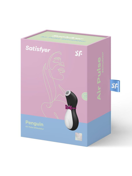 Satisfyer Succionador de Clítoris Pro Penguin Next Gen Nego, Blanco