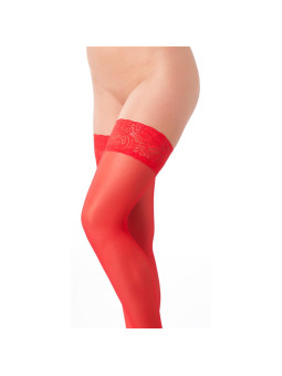 Medias Color Rojo Talla Única