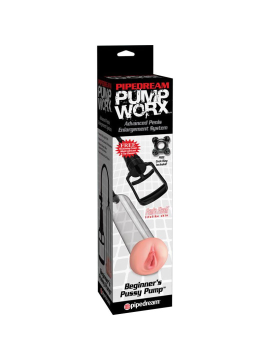 Pump Worx Succionador y Vagina para Principiantes Beginners