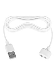 Cable Magnético USB Blanco