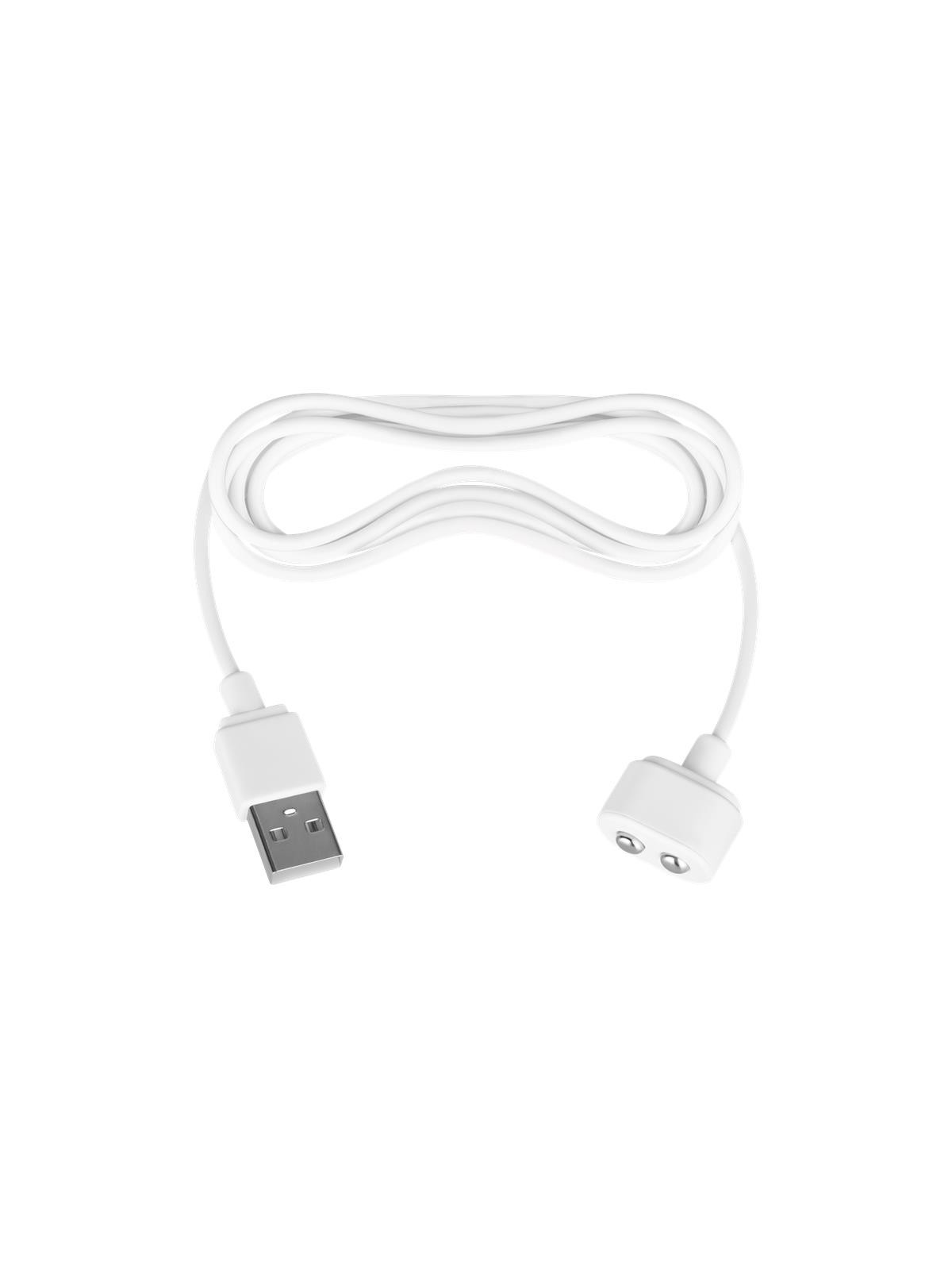 Cable Magnético USB Blanco