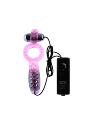 Anillo Vibrador Doble Couple Collection Rosa