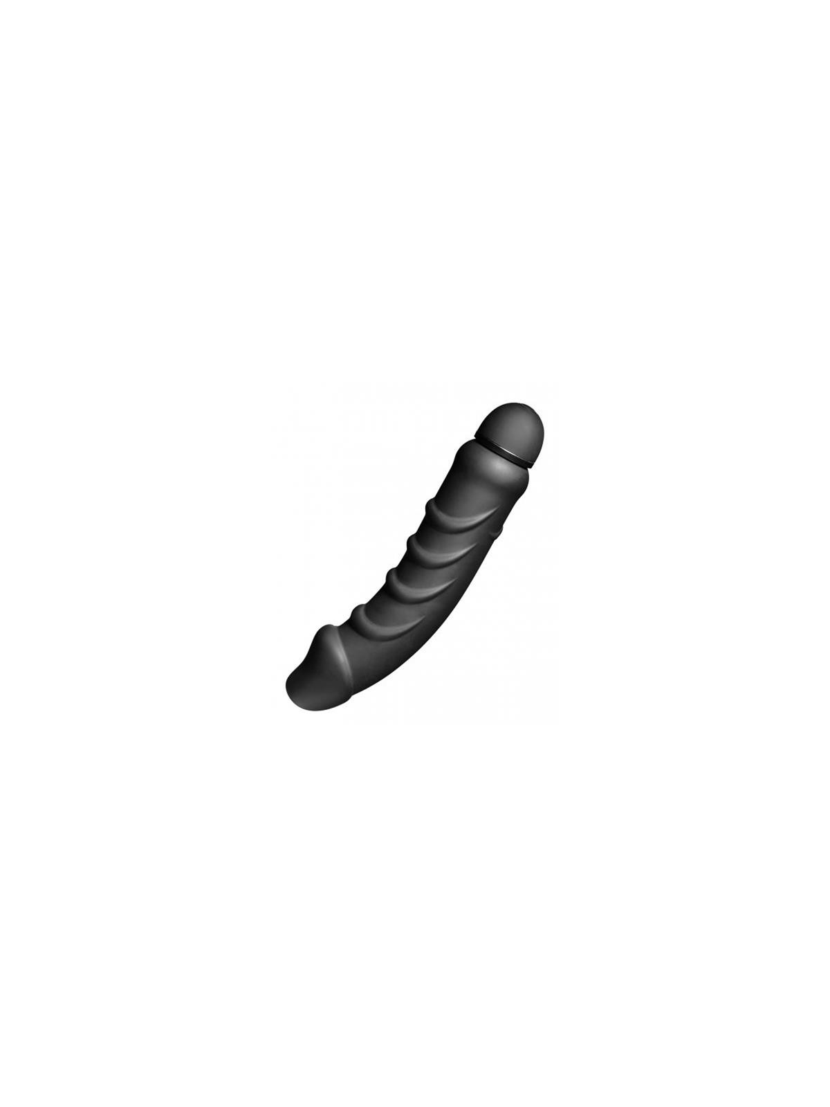 Vibrador Punto P Silicona Negro