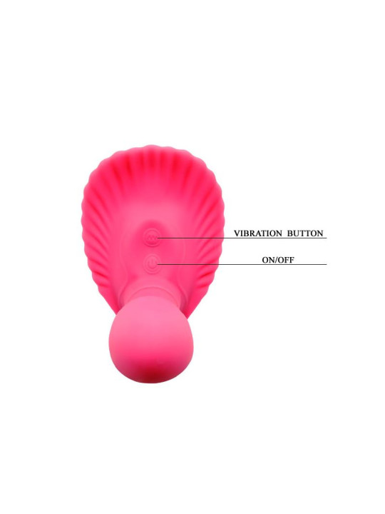 Pretty Love Vibrador a Control Remoto Fancy Clamshell Color Rosa