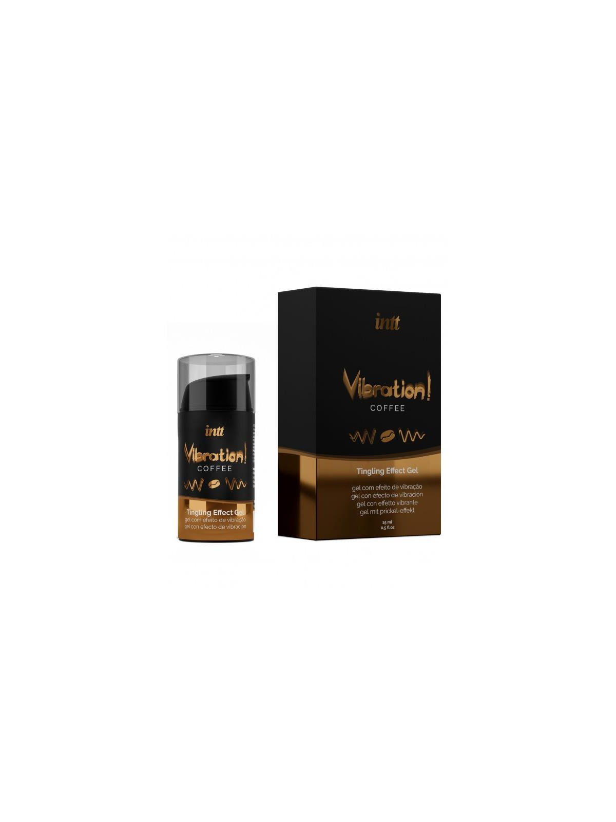 Vibrador Líquido Efecto Calor Sabor Café 15 ml