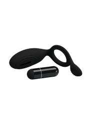 Pretty Love Anillo Vibrador Ethel Color Negro