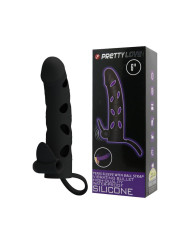 Funda para el Pene con Bala Color Negro