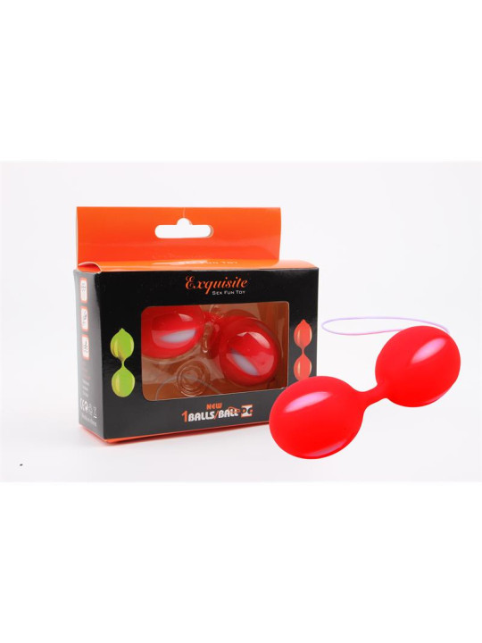 Bolas Ben Wa 10.3 cm Rojo