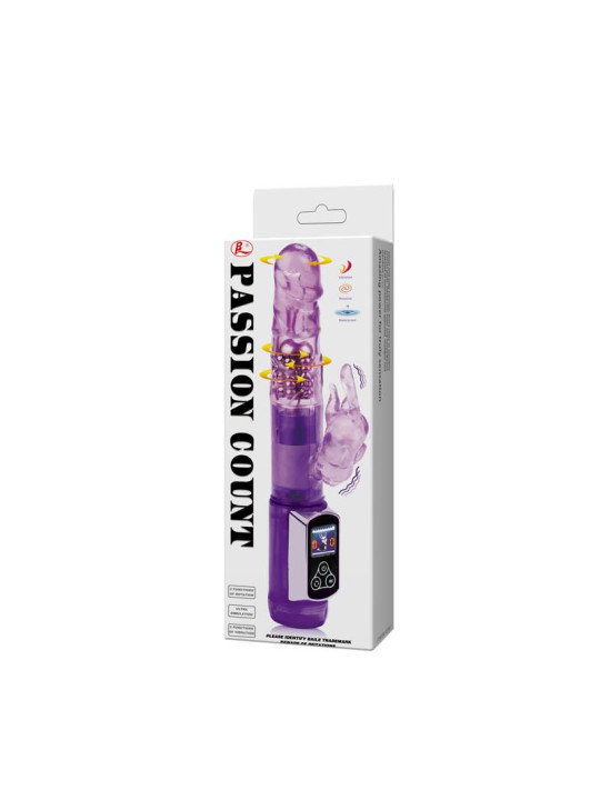 Baile Vibrador Passion Count Púrpura