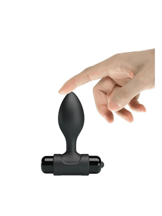 Plug Anal con Vibración Silciona