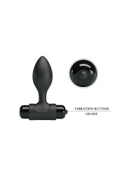 Plug Anal con Vibración Silciona