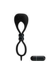 Pretty Love Anillo Vibrador Locker Color Negro
