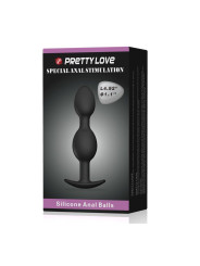 Pretty Love Plug Anal Pesado Color Negro