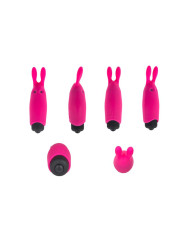 Bala Vibradora Lastic Pocket Rosa Silicona 8.5 x 2.3 cm