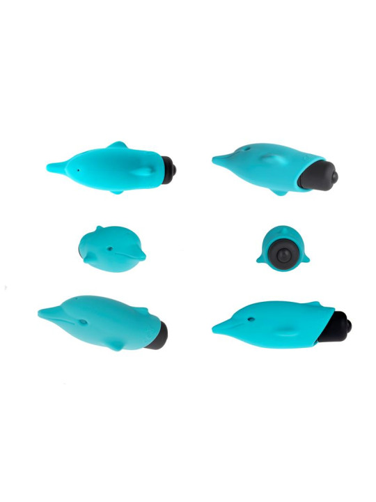 Bala Vibradora Dolphin Silicona 7.5 c 2.5 cm